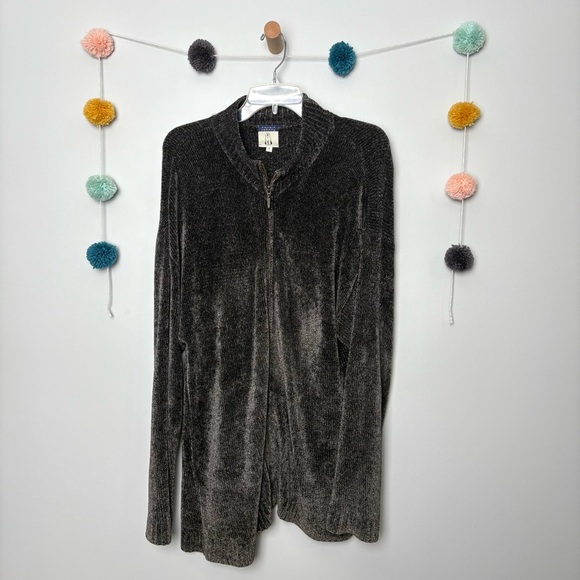 Anthropologie Cousin Johnny Zip-Up Sweater - Picture 1 of 6